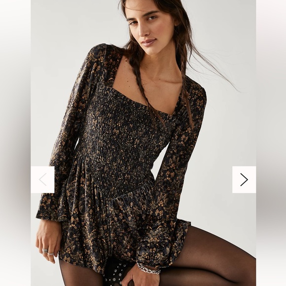 Free People Bali Tightrope Romper NWOT - Picture 1 of 9